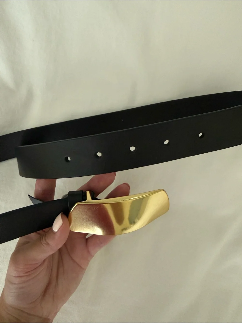 Madewell Organic Hardware Leather Belt